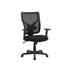Songmics OBN36BK chaise et fauteuil de bureau Siège rembourré Dossier grillagé