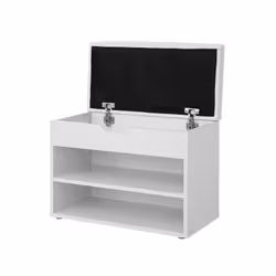 Vasagle LHS20WT Organisateur pour chaussures Ouvert Blanc