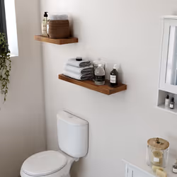 Vasagle ULWS26BX étagères Mural Panneaux MDF Marron