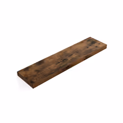 Vasagle LWS28BX, Etagère modulable, Mural, Panneaux MDF, Métal, Marron, Universel, 15 kg