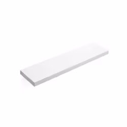 Vasagle LWS28WT, Etagère modulable, Mural, Métal, Blanc, Universel, 15 kg