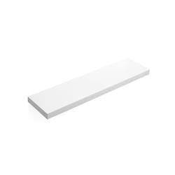 Vasagle LWS28WT étagères Etagère modulable Mural Métal Blanc