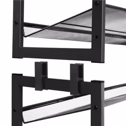 Songmics LMR08B Organisateur pour chaussures Ouvert Noir - Vue supplémentaire 4