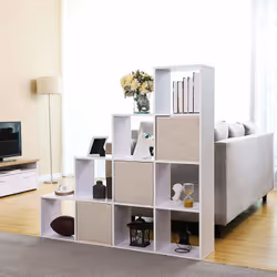 Vasagle LBC10WTV1 Armoire de rangement de salle à manger Etagère - Vue supplémentaire 4