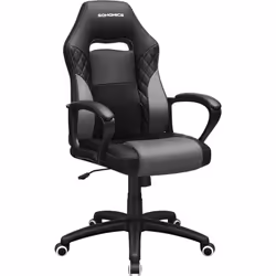 Détails: 1. UN FAUTEUIL CONFORTABLE: Asseyez-vous sur ce fauteuil gamer bien rembourrée et sentez la fraîcheur agréable de PU ...
