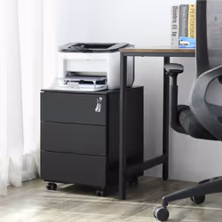 Songmics OFC63BK meuble de classement et accessoire Acier Noir - Vue supplémentaire 4