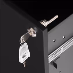 Songmics OFC63BK meuble de classement et accessoire Acier Noir - Vue supplémentaire 5
