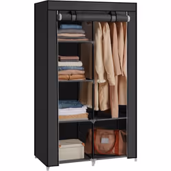 Description générale Cette armoire en tissu non-tissé est la solution idéale pour ranger vos vêtements et accessoires tout en ...