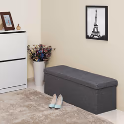 Songmics LSF77K pouf Pouffe/ottomane Rectangle
