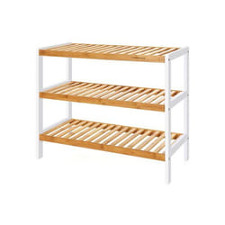 Songmics LBS03H Organisateur pour chaussures Ouvert Bambou