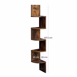 Vasagle LBC20BX Armoire de rangement de salle à manger Etagère - Vue supplémentaire 7