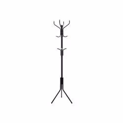 Songmics RCR19B, Colonne, Métal, 8 crochet(s), Noir, Adultes, 440 mm