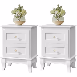 Description générale Avec un design unique et une peinture blanche, non toxique et durcie aux UV, cet ensemble de tables de c ...