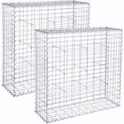 Remplissez la cage avec n’importe quel matériau pour harmoniser avec le paysage Accrochez des plantes ou des fleurs pour déco ...