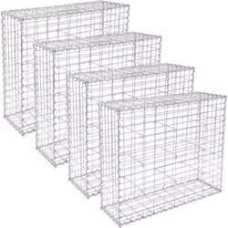 Remplissez la cage avec n’importe quel matériau pour harmoniser avec le paysage Accrochez des plantes ou des fleurs pour déco ...