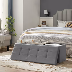 Description générale Découvrez notre Coffre de rangement avec 2 compartiments intérieur - L110 cm . Ce banc de rangement alli ...