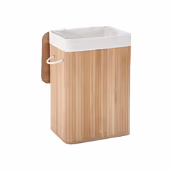 Songmics LCB10Y, Rectangulaire, Bambou, Bois, Marron, 400 mm, 300 mm