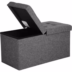 Description générale Découvrez notre coffre de rangement pliable, idéal pour organiser votre intérieur tout en offrant un esp ...