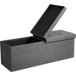 Songmics - calicosy - Coffre de rangement avec couvercle pliable - L110 cm
