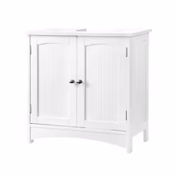 Vasagle BBC01WT, 2 portes(s), Blanc, Blanc, Porte à charnière, Blanc, Mat