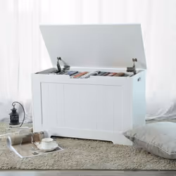 Vasagle ULHS11WT Placard de rangement