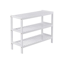 Songmics LBS13W Organisateur pour chaussures Ouvert Blanc