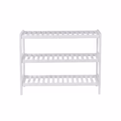 Songmics LBS13W Organisateur pour chaussures Ouvert Blanc