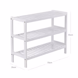 Songmics LBS13W Organisateur pour chaussures Ouvert Blanc - Vue supplémentaire 6