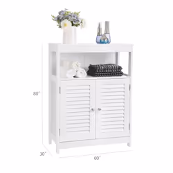 Vasagle UBBC40WT Blanc - Vue supplémentaire 6