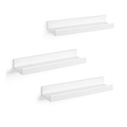 Songmics UKLWS38WT Tablette flottante Mural Panneaux MDF Blanc