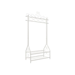 Songmics HSR07W porte-manteaux Colonne Beige