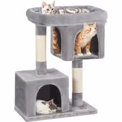 Description générale Les arbres à chat FEANDREA sont conçus pour offrir un espace de détente optimal à vos félins. Avec une g ...