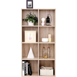 Vasagle Bibliothèque à 8 Compartiments, Étagère, Meuble de Rangement, Armoire, pour Salon, Bureau, Chambre, Couleur Boisée par Songmics LBC24NL