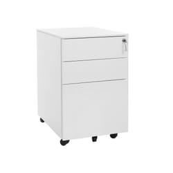 Songmics Caisson 3 tiroirs blanc