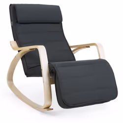 Description générale Découvrez notre chaise à bascule confortable, idéale pour ajouter une touche de style à votre salon ou v ...