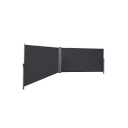 Songmics GSA400G parasol Aluminium Noir 200 cm Polyester 280 g/m²