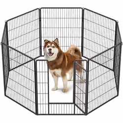 1.Un terrain de jeu sûr : Assemblez les 8 grilles de 77 x 100 cm les unes contre les autres pour créer un parc adapté à votre ...