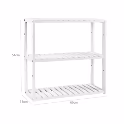 Songmics BCB13W miroir de salle de bain et armoire de rangement pour évier - Vue supplémentaire 5