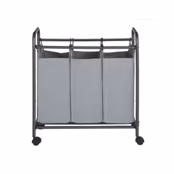 Songmics LSF003GS, 132 L, Rectangulaire, Nylon, Polyester, Acier, Gris, 770 mm, 410 mm
