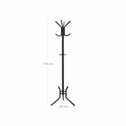 Songmics RCR17B porte-manteaux Colonne 8 crochet(s) Noir - Vue supplémentaire 6