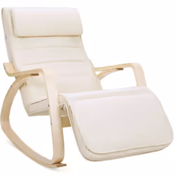 Description générale Découvrez notre chaise à bascule avec accoudoirs et repose-pieds, conçue pour apporter confort et détent ...