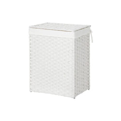 Songmics LCB51WT panier à linge Rectangulaire Blanc