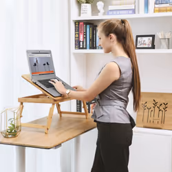 Songmics Table de lit réglable PC portable - Vue supplémentaire 4
