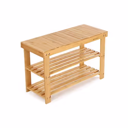 Songmics LBS04N Organisateur pour chaussures Ouvert Bambou