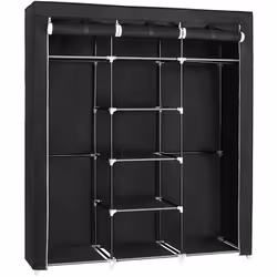 Description générale Cette armoire de rangement pliable en tissu est idéale pour organiser vos vêtements et accessoires. Avec ...