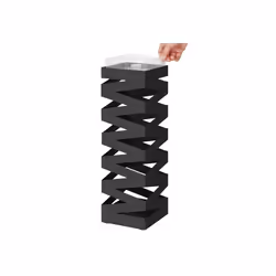 Songmics LUC16B Porte-parapluies Métal Noir