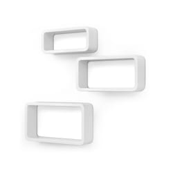 Songmics LWS97W étagères Tablette flottante Mural Panneaux MDF Blanc