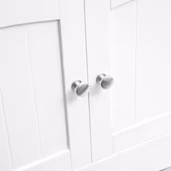 Vasagle BBC67WT armoire de rangement de salle de bain Blanc - Vue supplémentaire 4