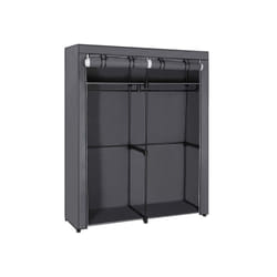 Songmics Penderie tissu noir