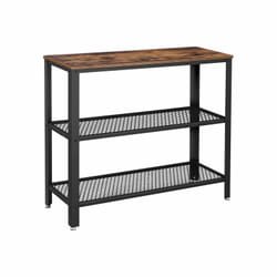 Vasagle LNT81BX Table à café, latérale et de salon Table basse Forme rectangulaire 4 pieds